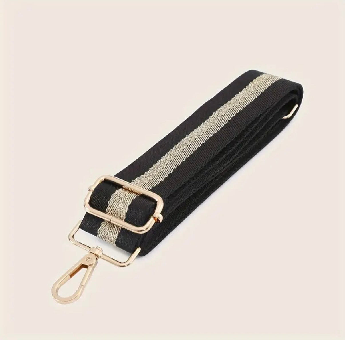 Black/gold stripe